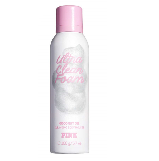 Pink ultra clean foaming cleansing mousse w coconut oil 5.7 oz