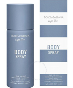 Dolce & Gabbana Light Blue for Men Body Spray, 4.2 Ounce