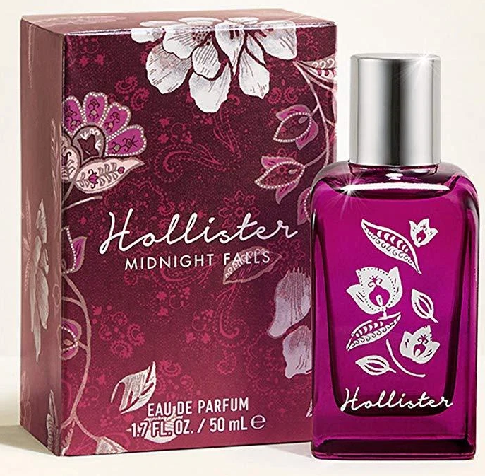 Hollister Midnight Falls Eau de Parfum Spray for Women 1.7 Oz 50ml
