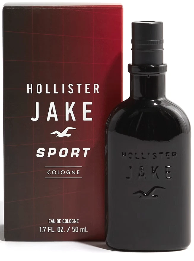 Hollister Jake Sport Eau De Cologne Spray for Men 1.7 oz 50 ml