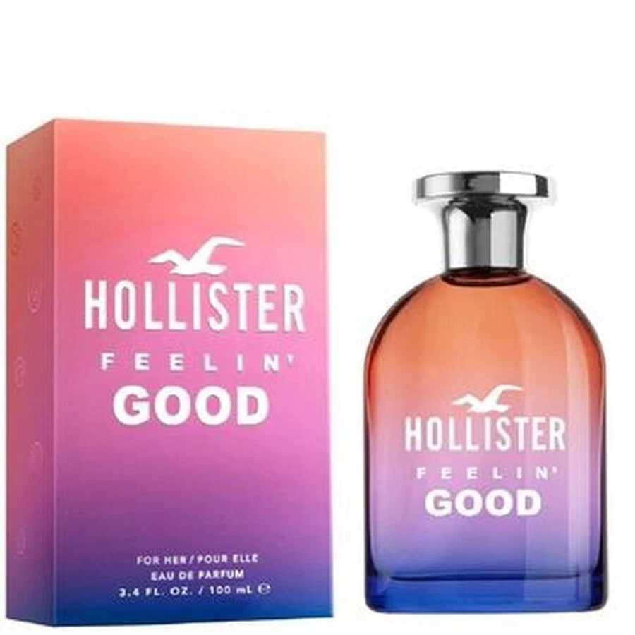 Hollister Feelin' Good Eau de Parfum Spray Her 3.4oz 100ml