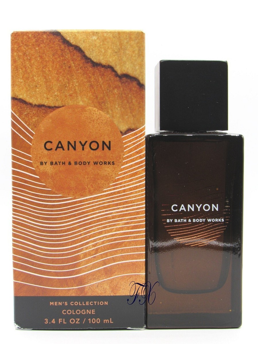 Bath & Body Works Canyon Cologne Spray Men's 3.4 oz 100ml