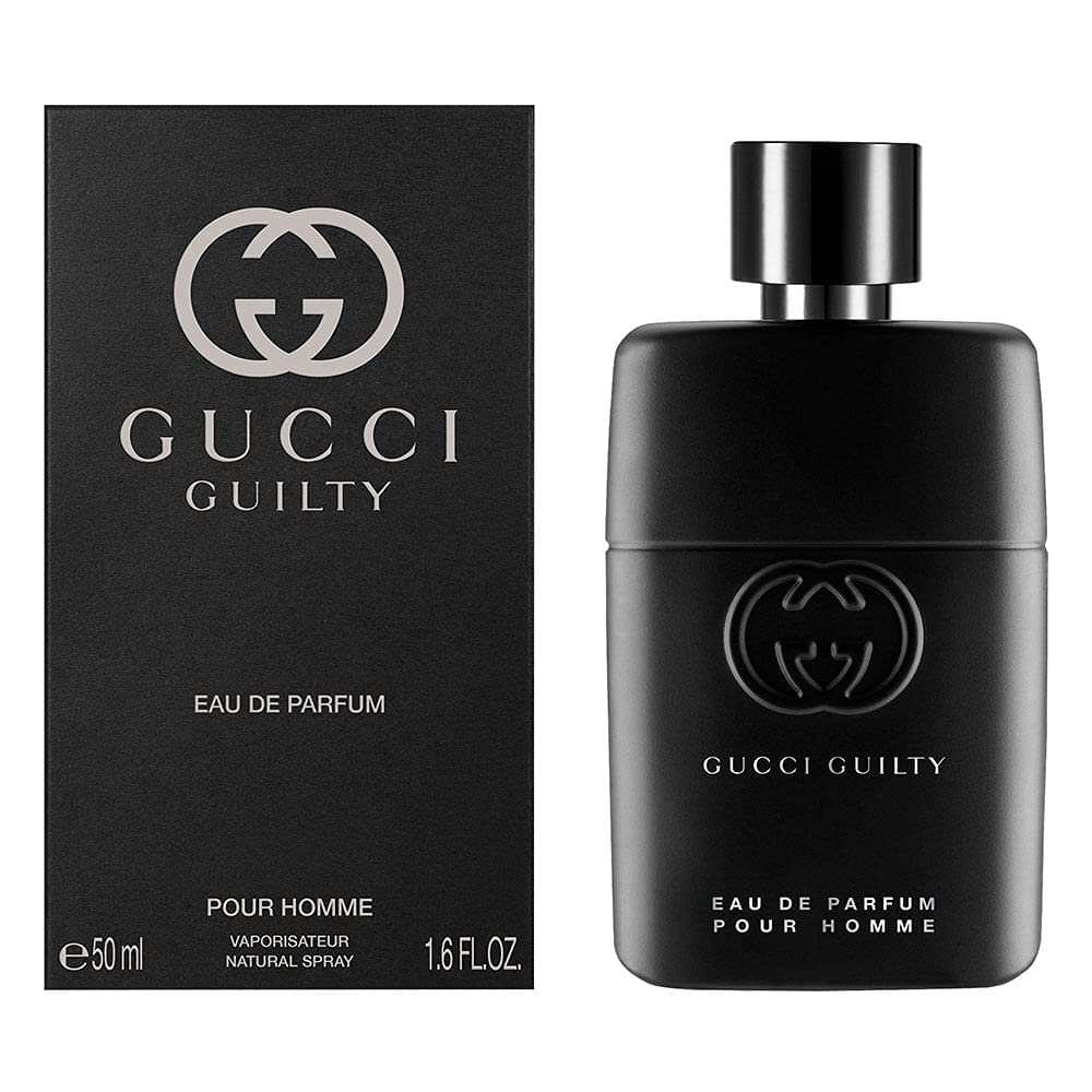 Gucci Guilty Pour Homme by Gucci for Men Eau de Parfum Spray, 1.6 oz 50ml