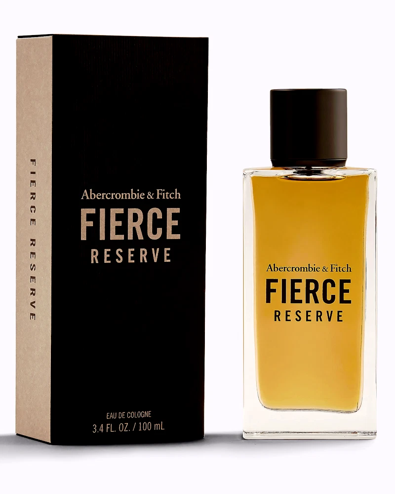 Abercrombie & Fitch FIERCE RESERVE Cologne Spray Men 3.4 Oz / 100 ml